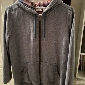L.L. Bean Flannel Hoodie